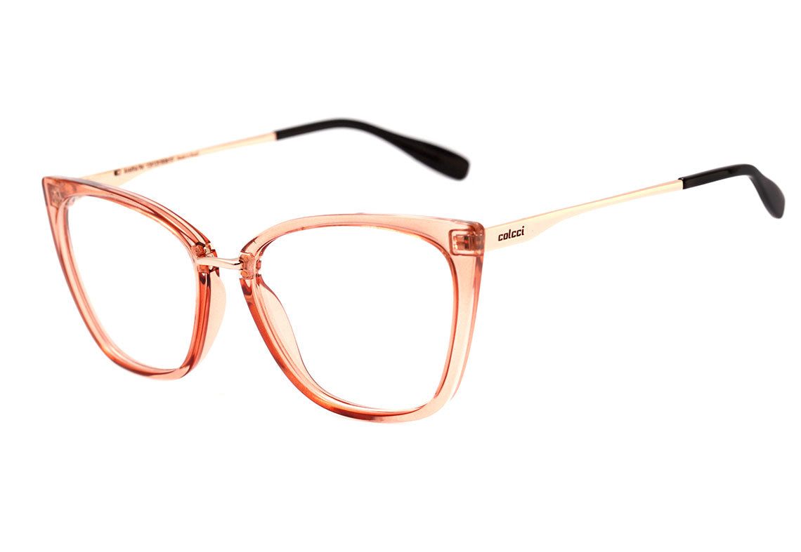 Colcci Aretha Nude Translúcido Brilho - Lente 5,7 cm