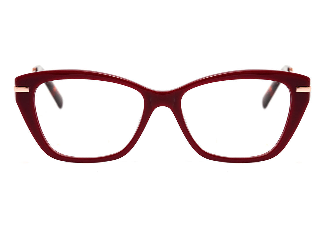 Óculos de Grau Colcci C6089 Vinho Brilho - 53 mm