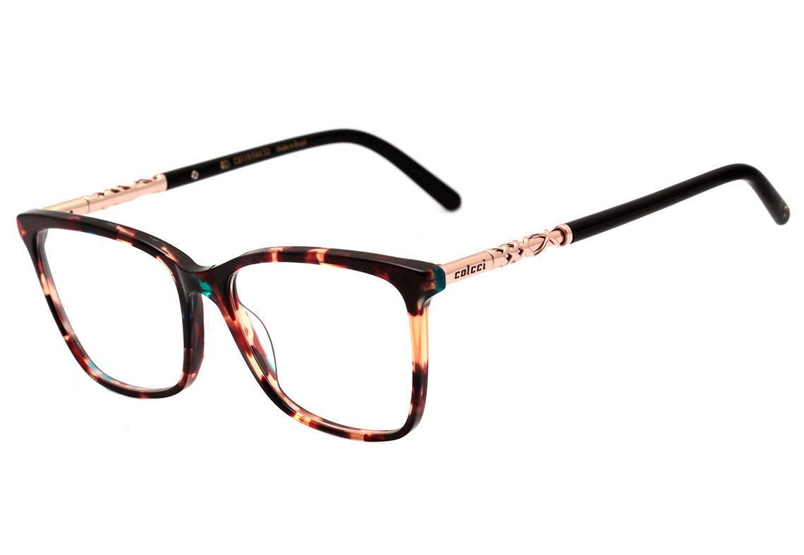 Colcci C6119 Marrom e Azul Mesclado Brilho Lente 5,3 cm