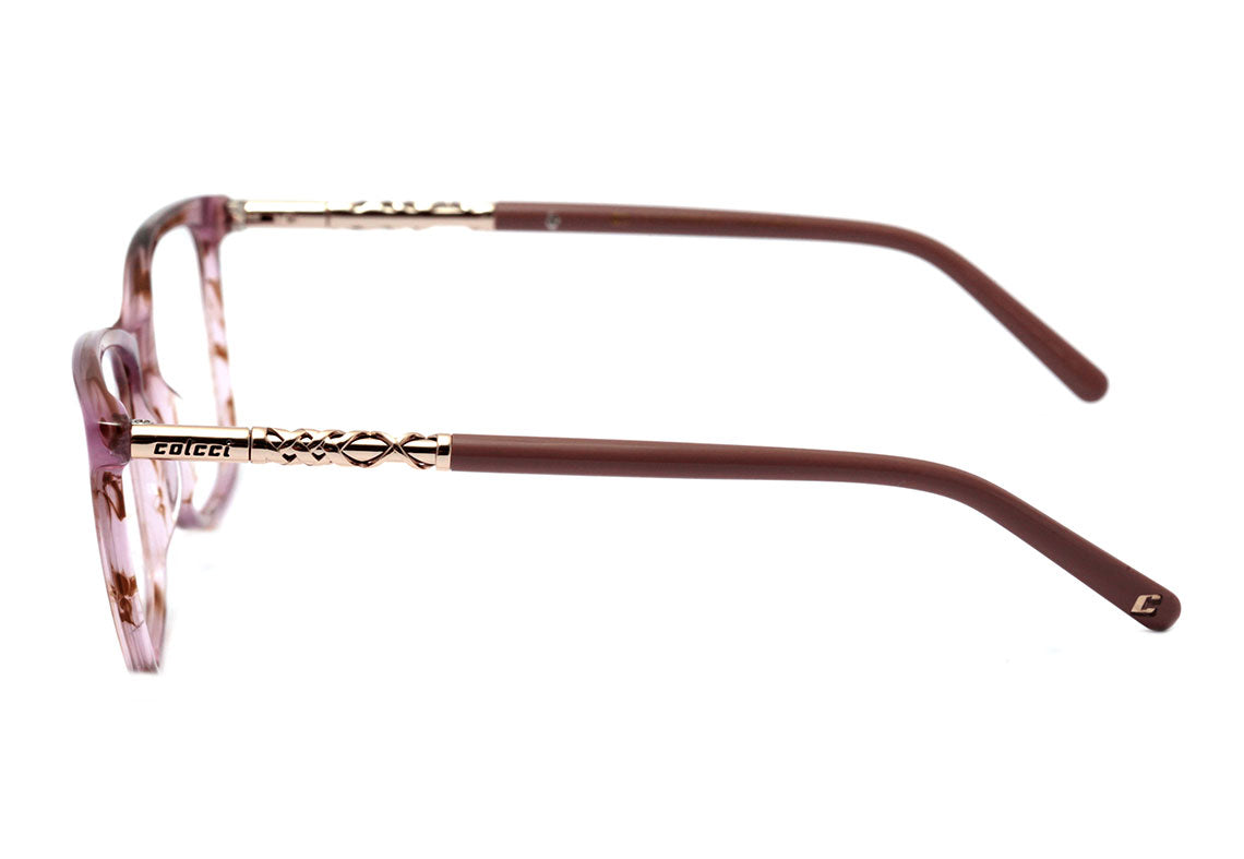 Colcci C6119 Rosa e Marrom Mesclado Translúcido Brilho - Lente 5,3 cm