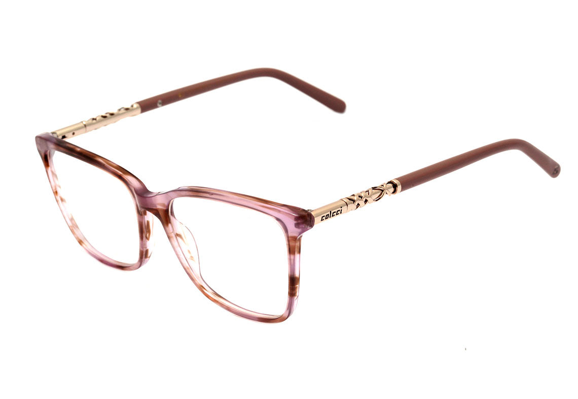 Colcci C6119 Rosa e Marrom Mesclado Translúcido Brilho - Lente 5,3 cm