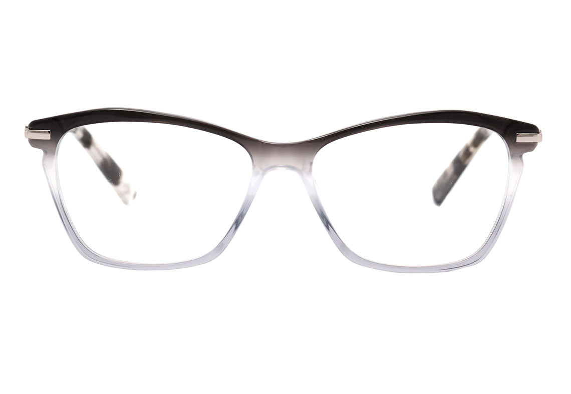 Colcci C6120 Cinza Translúcido Degradê Brilho - Lente 5,3 cm - Grau