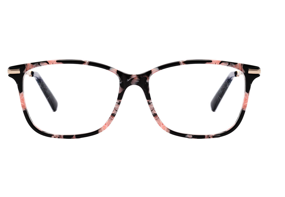 Colcci C6121 Preto e Rosa Mesclado Brilho - Lente 5,2 cm - Grau