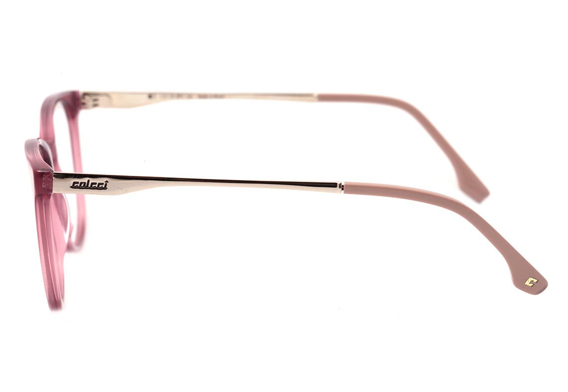 Colcci C6126 Rosa Translúcido Brilho - Lente 5,4 cm - Grau