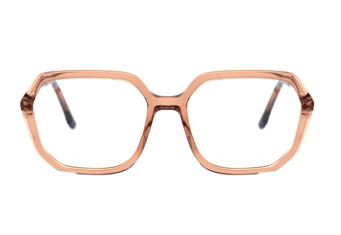 Colcci C6127 Marrom Translúcido Brilho - Lente 5,6 cm - Grau