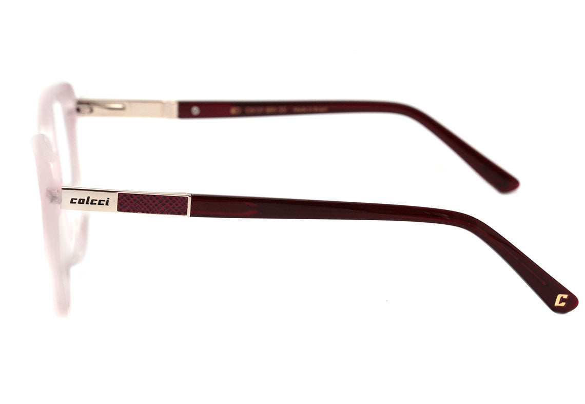 Colcci C6131 Rosa Translúcido Brilho - Lente 5,5 cm - Grau