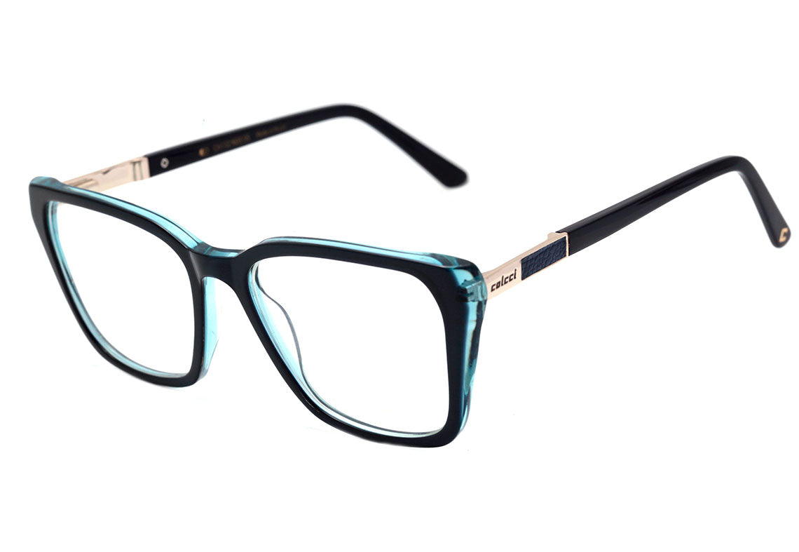 Colcci C6132 Azul Brilho - Lente 5,5 cm - Grau