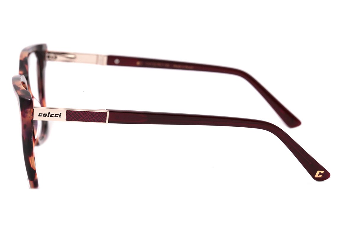 Colcci C6132 Marrom e Roxo Mesclado Brilho - Lente 5,5 cm