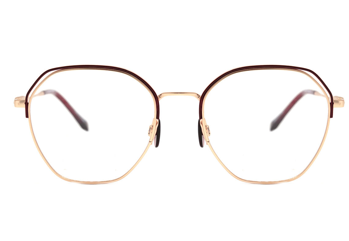 Colcci C6138 Vermelho Brilho e Dourado Fosco - Lente 5,3 cm