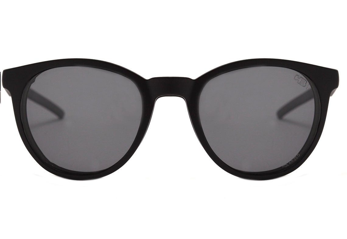 HB Duotech 0253 Clip On Matte Black Carbon Fiber / Gray Polarized - Lente 4,9 cm - Grau