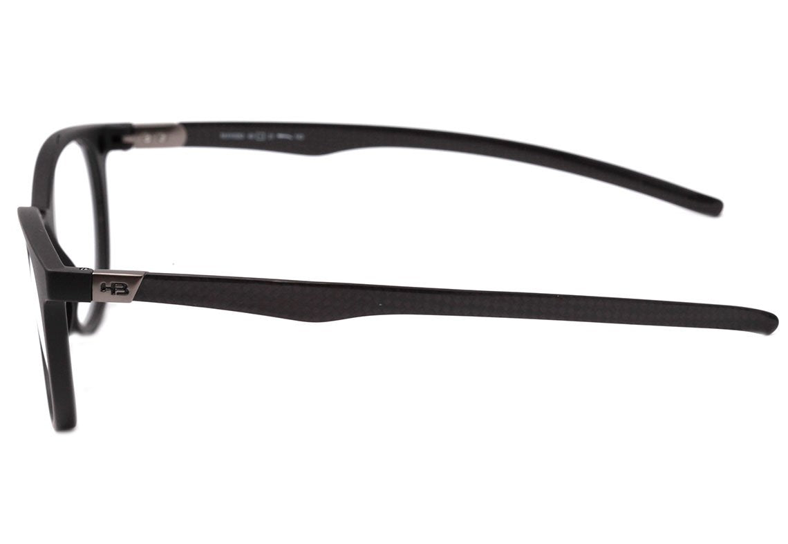 HB Duotech 0253 Clip On Matte Black / Gray Polarized - Lente 4,9 cm - Grau