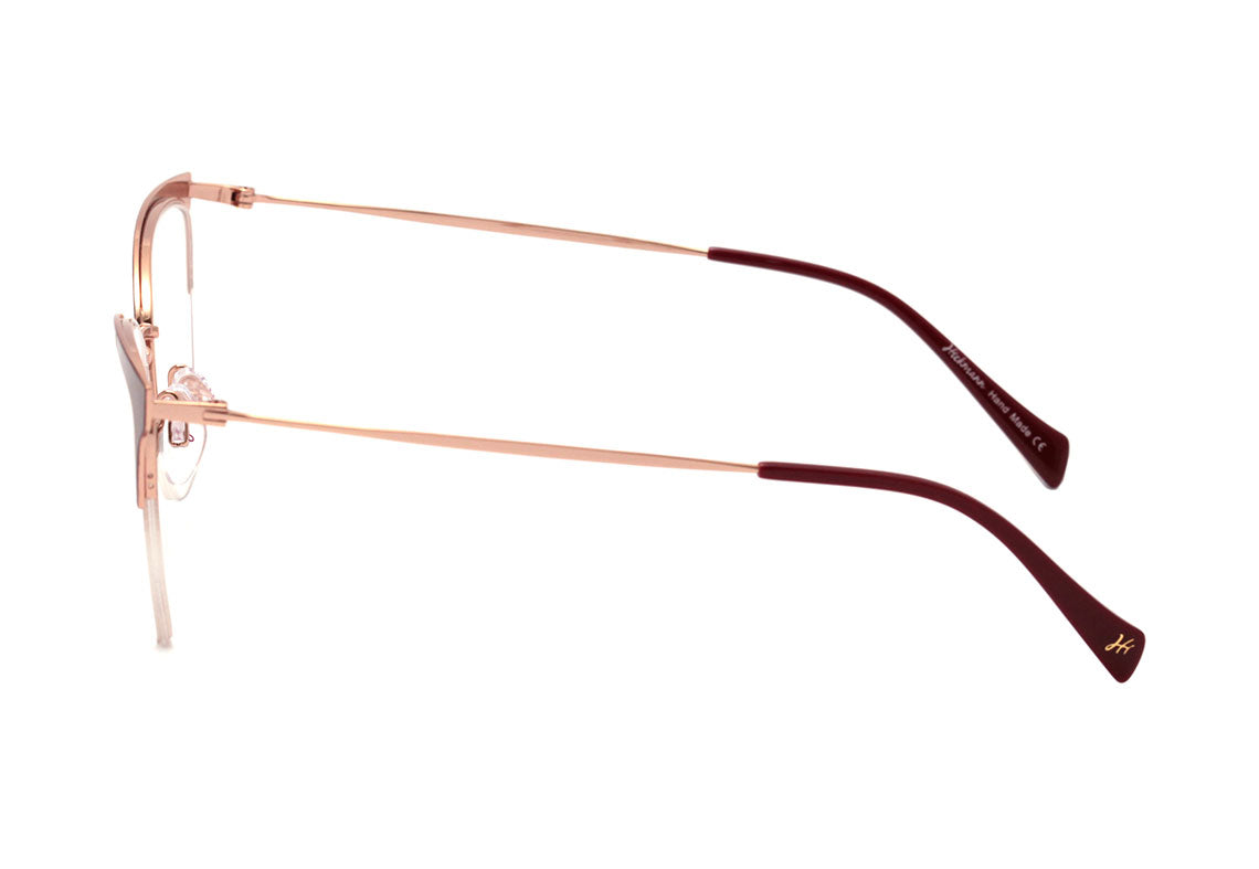 Hickmann HI 1093 07A Vinho e Dourado Brilho - Lente 5,2 cm