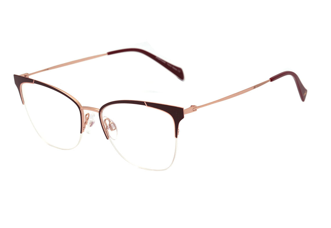Hickmann HI 1093 07A Vinho e Dourado Brilho - Lente 5,2 cm