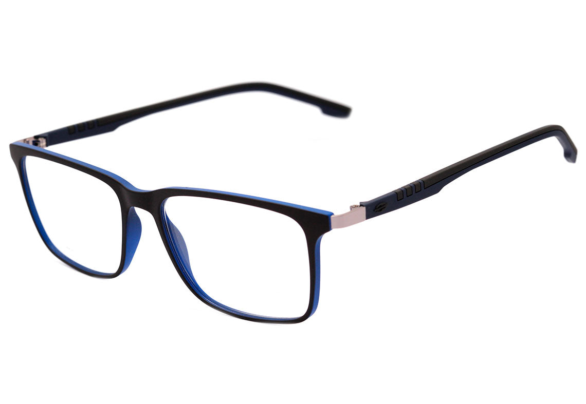 Mormaii Argel 2 Preto e Azul Fosco - Lente 5,5 cm - Grau