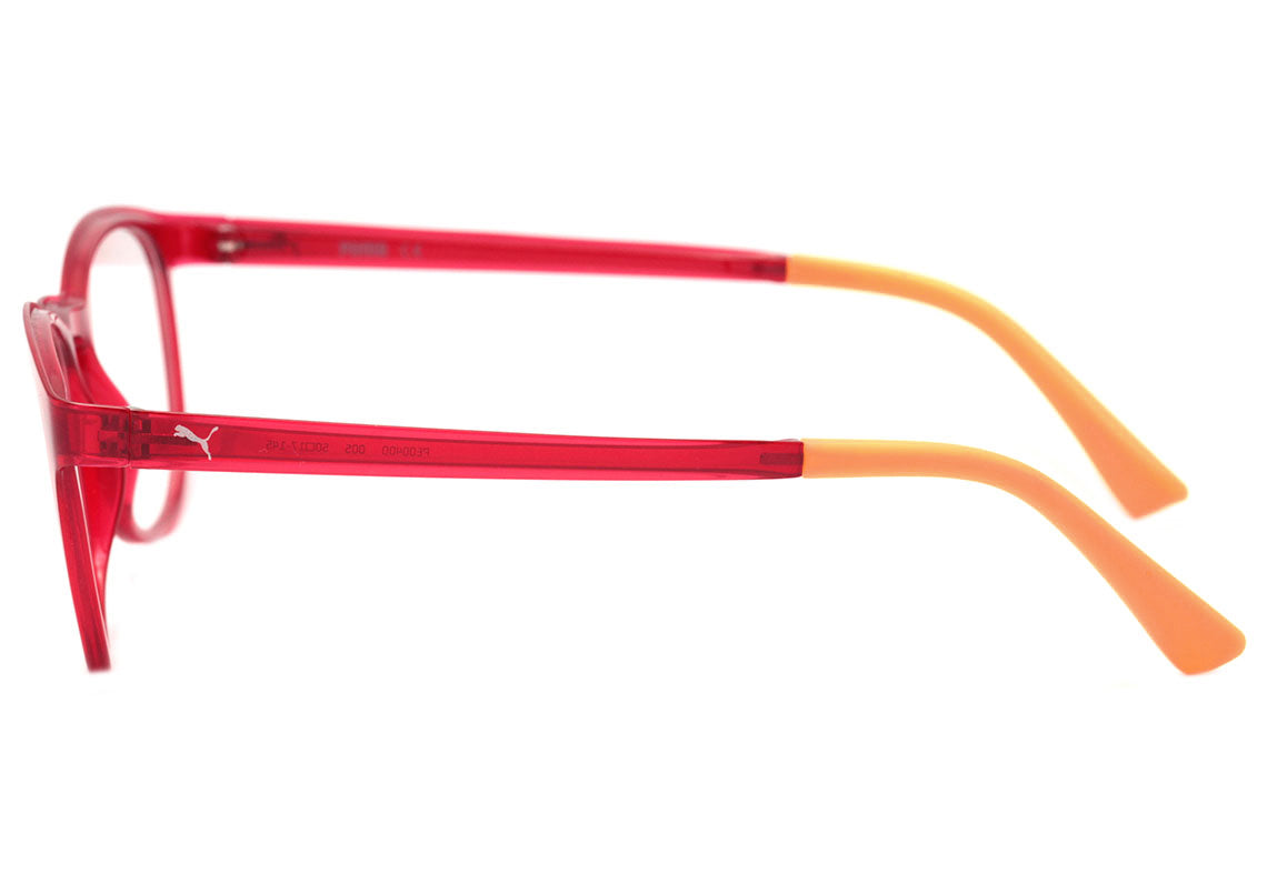 Puma PE0040O-005 Vermelho Translúcido Brilho - Lente 5,0 cm
