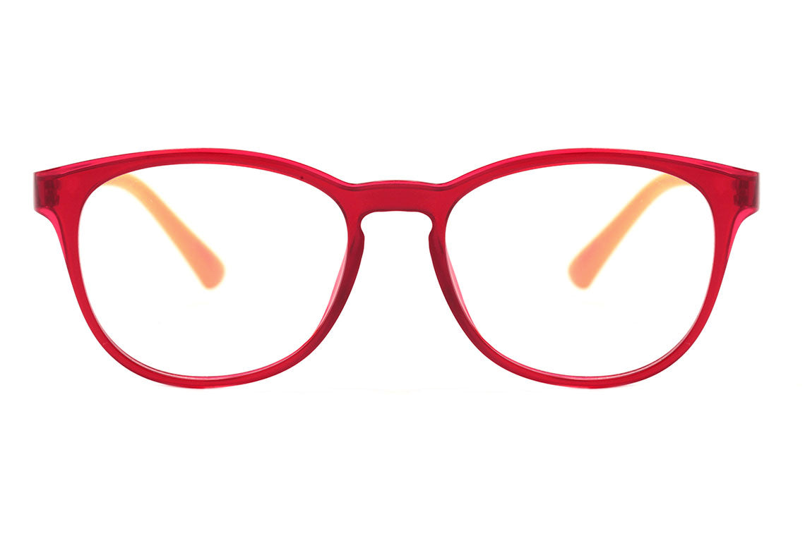 Puma PE0040O-005 Vermelho Translúcido Brilho - Lente 5,0 cm