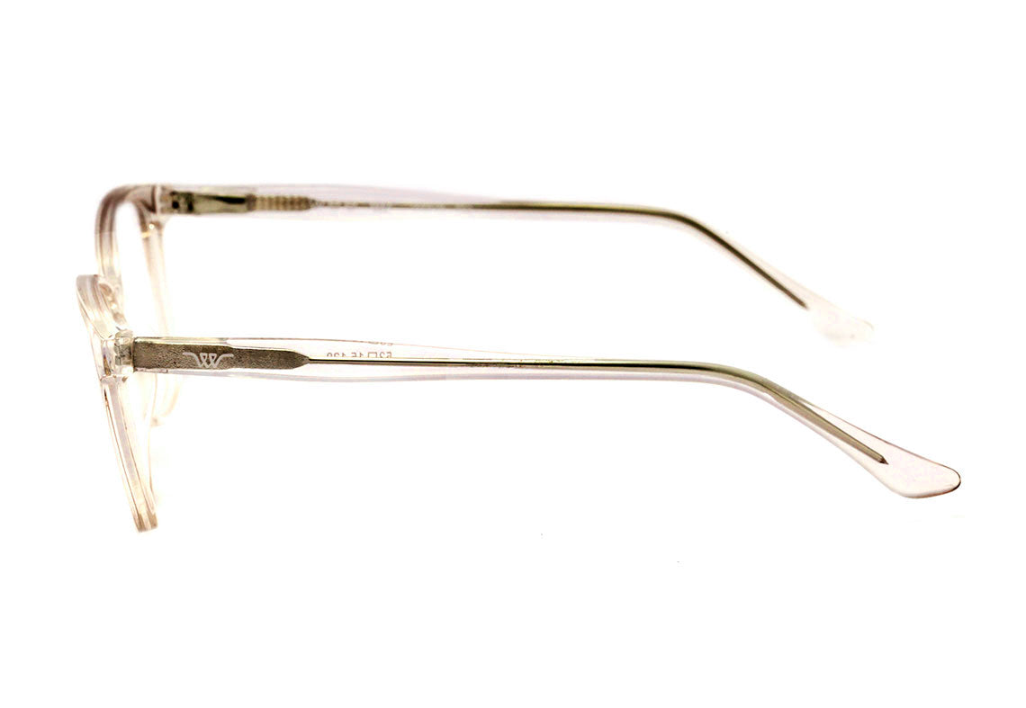 Wee W0149 T02 Marrom Translúcido Brilho - Lente 5,3 cm  - Grau