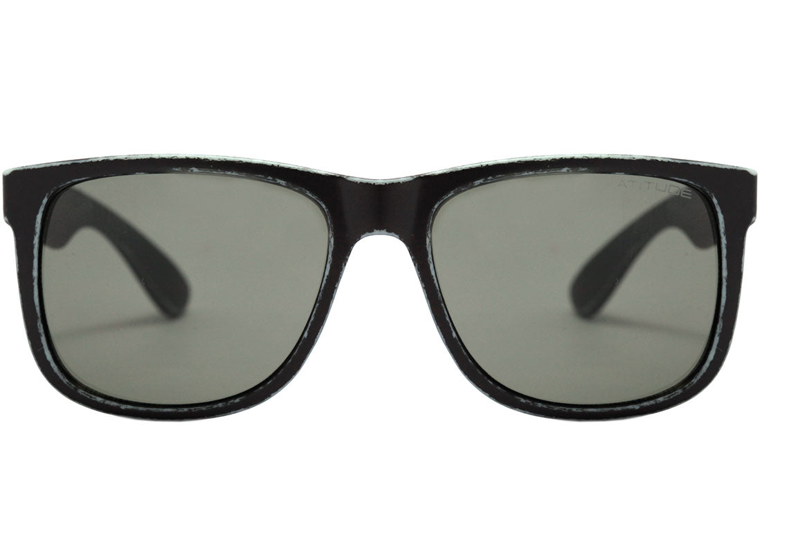 Atitude AT 5342 D03 Preto Fosco Desgastado / Verde - Lente 5,4 cm