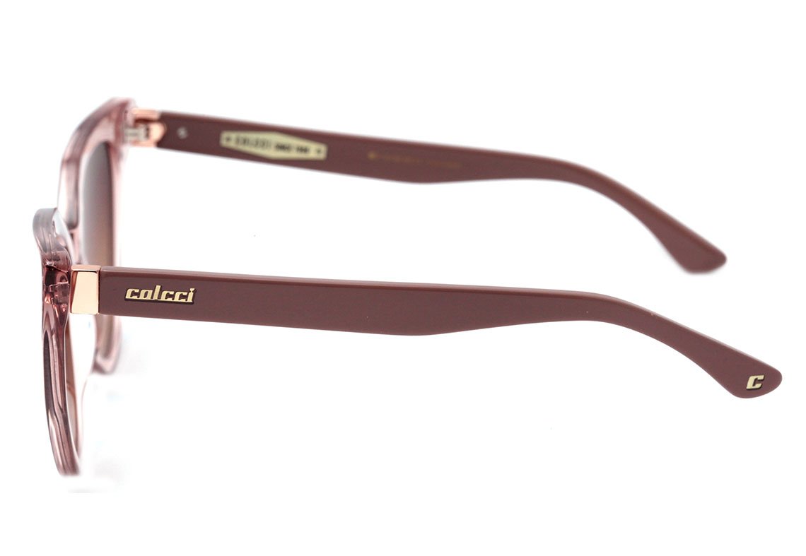 Colcci C0158 Marrom Translúcido Brilho / Marrom Degradê - Lente 5,0 cm