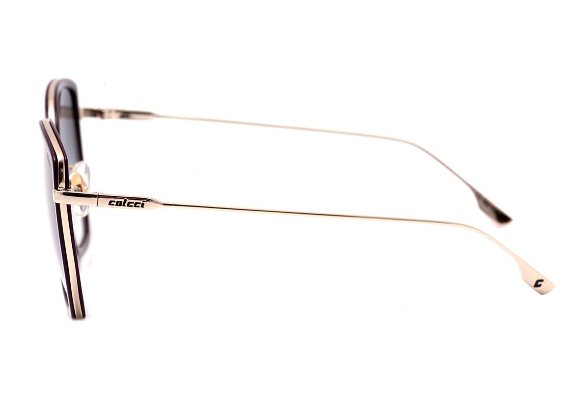 Colcci C0160 Roxo e Dourado Brilho / Azul Degradê Unico - Lente 5,6 cm