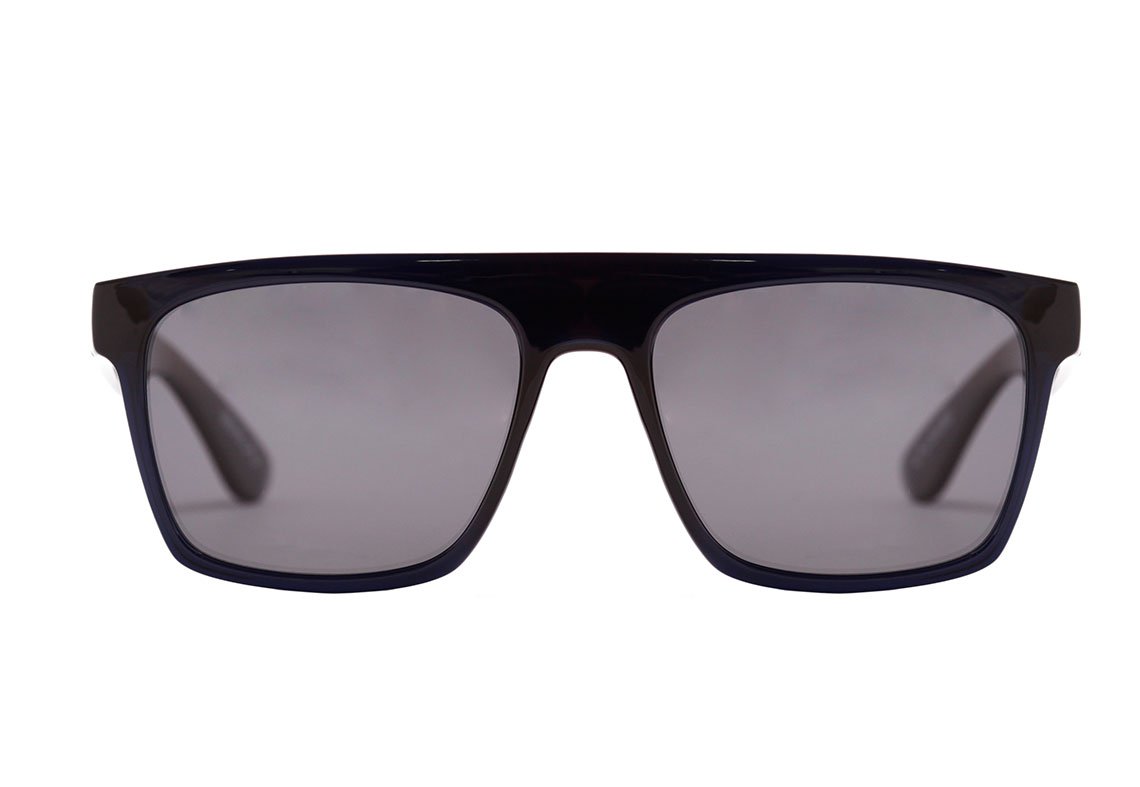 Óculos de Sol Evoke Daze T01P Blue Crystal Shine / Gray Polarized Unico - 54 mm