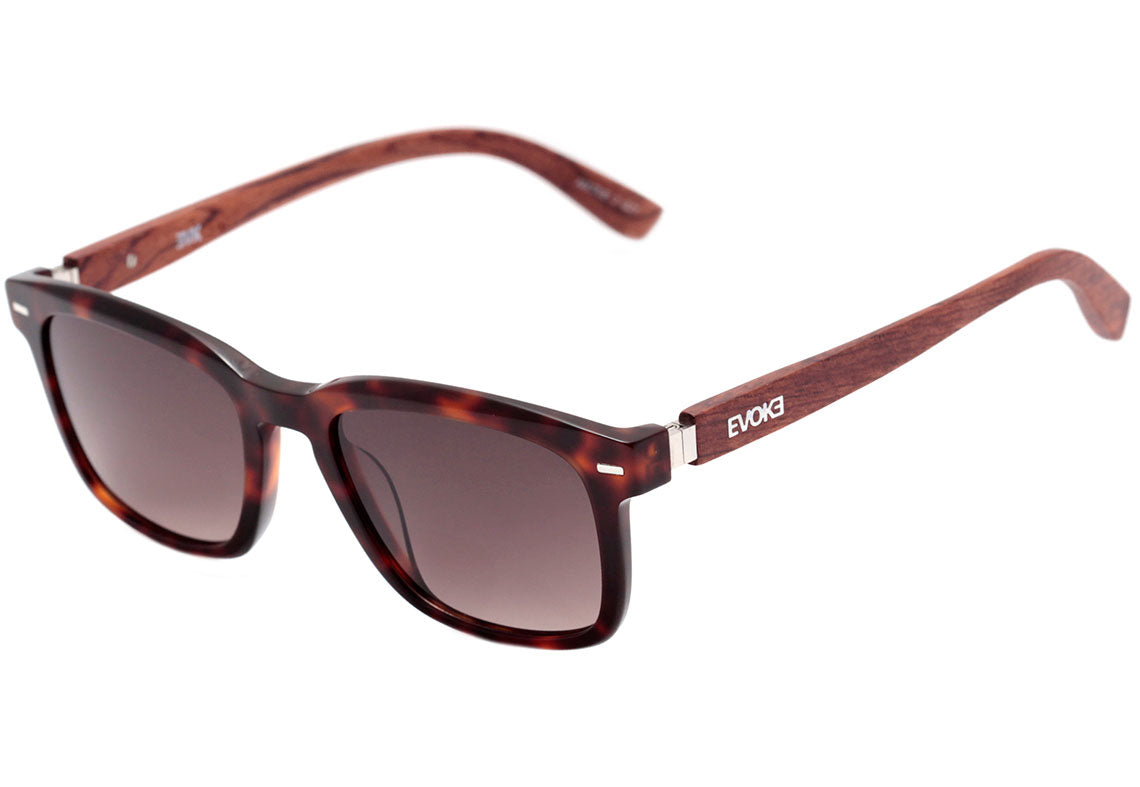 Evoke Native 3 G21 Turtle Shine Temple Wood / Brown Gradient Unico - 55 mm
