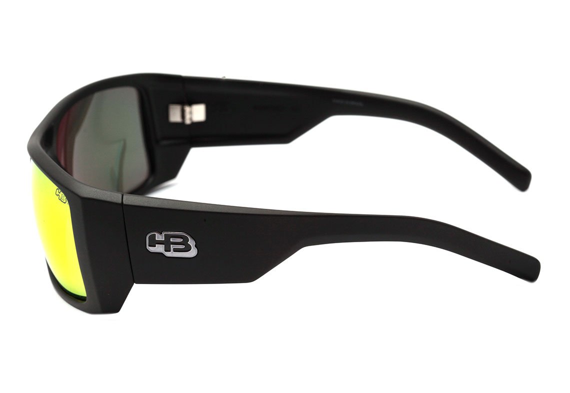 HB Rocker 2.0 Matte Black / Red Chrome Unico - Lente 6,1 cm