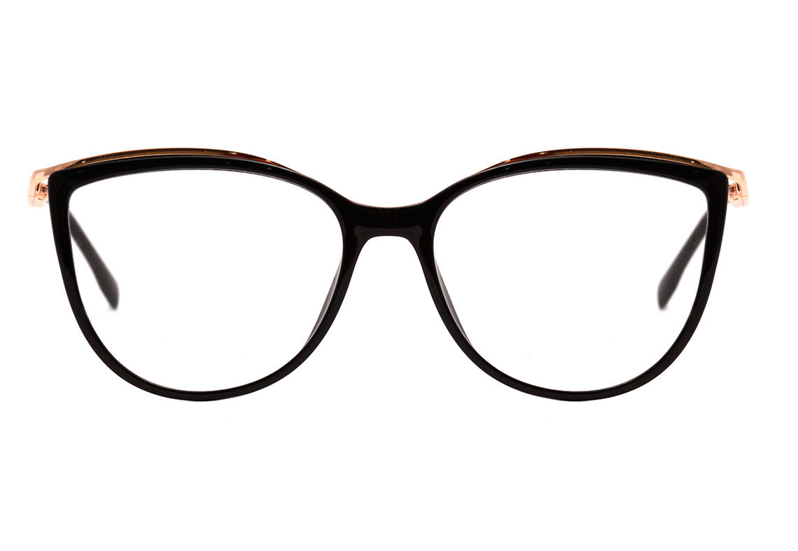 Bulget BG 6336 I A01 Preto e Dourado Brilho - Lente 5,5 cm