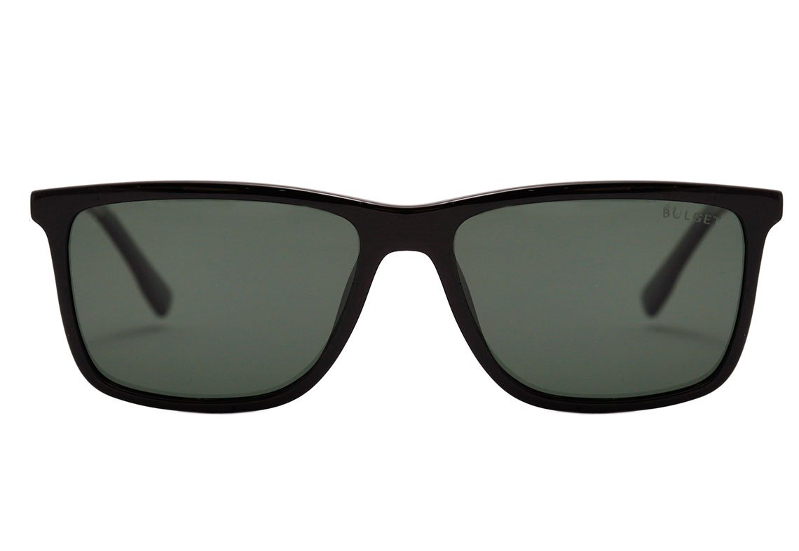 Bulget BG 9099 I A02P Preto Brilho / Verde G15 Polarizado - Lente 5,7 cm