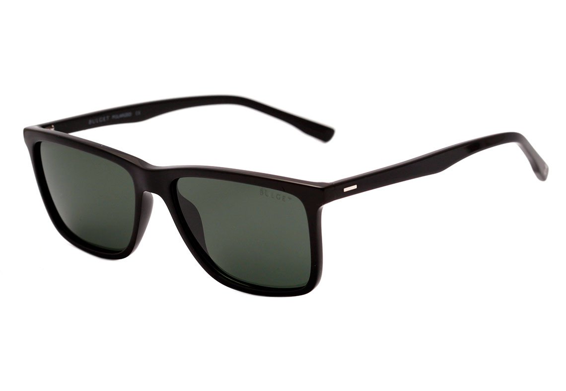 Bulget BG 9099 I A02P Preto Brilho / Verde G15 Polarizado - Lente 5,7 cm