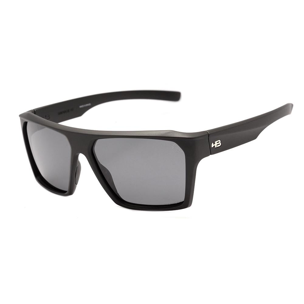 HB Split Carvin Matte Black / Gray Polarized Unico - Sol