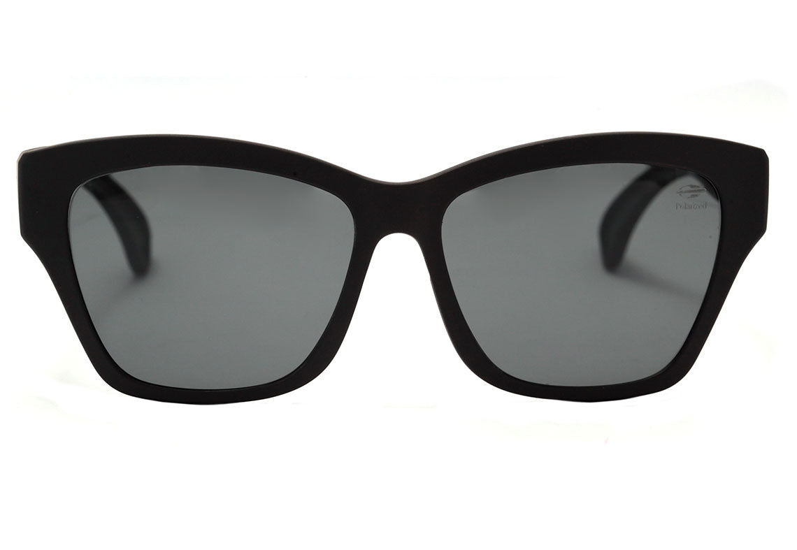 Mormaii Overlap 2 De Sobreposição Preto Fosco / Cinza Polarizado Unico - Lente 5,5 cm