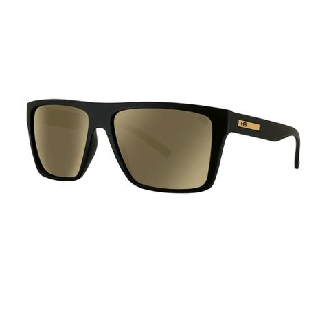Óculos de Sol HB Floyd Teen Matte Brown/ Gold Espelhado Unico