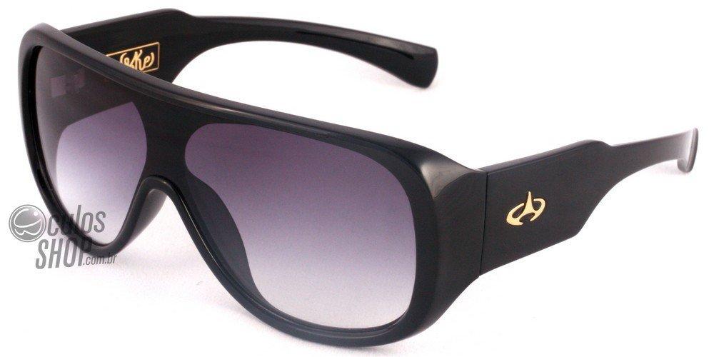 Óculos de Sol Evoke Amplifier Aviator Black Shine/ Gray Degradê