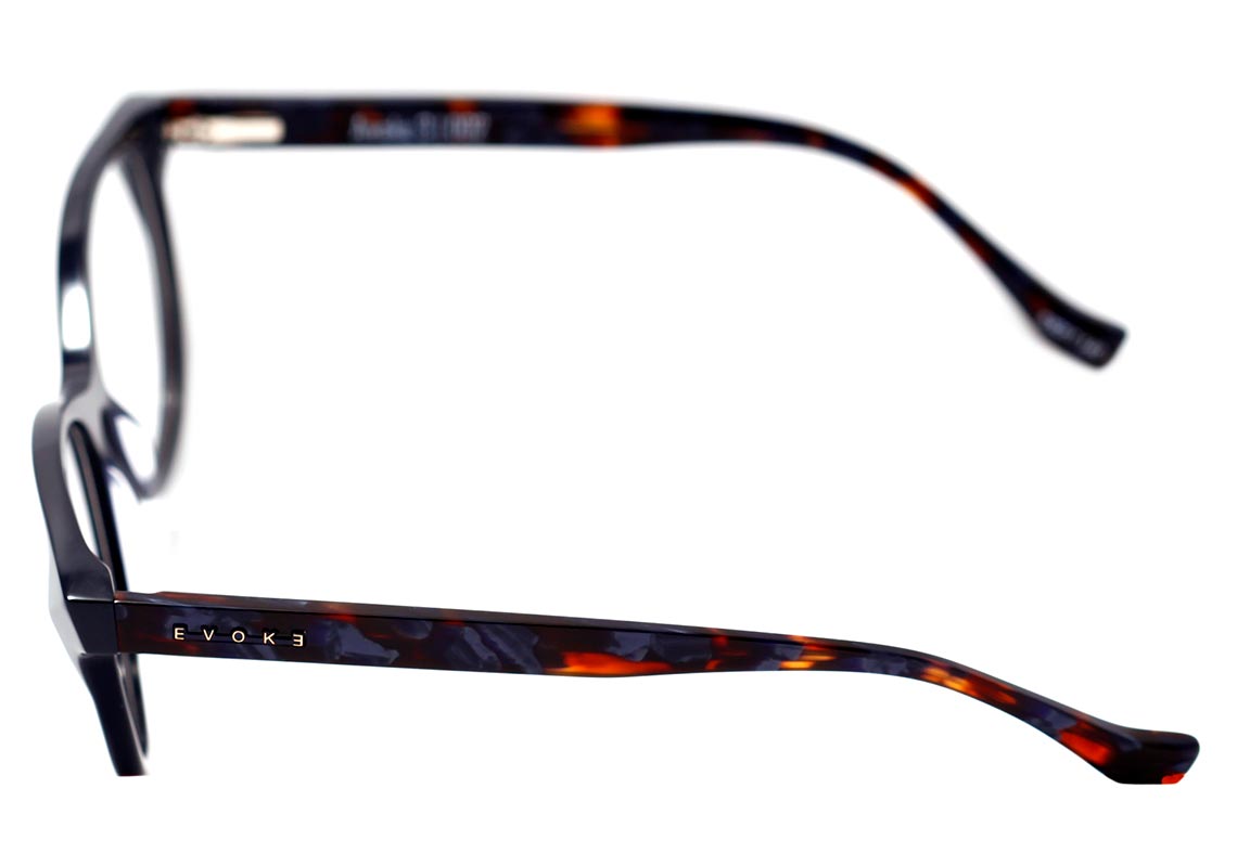 Óculos de Grau Evoke Awake 3 D02 Blue Shine Turtle - 53 mm