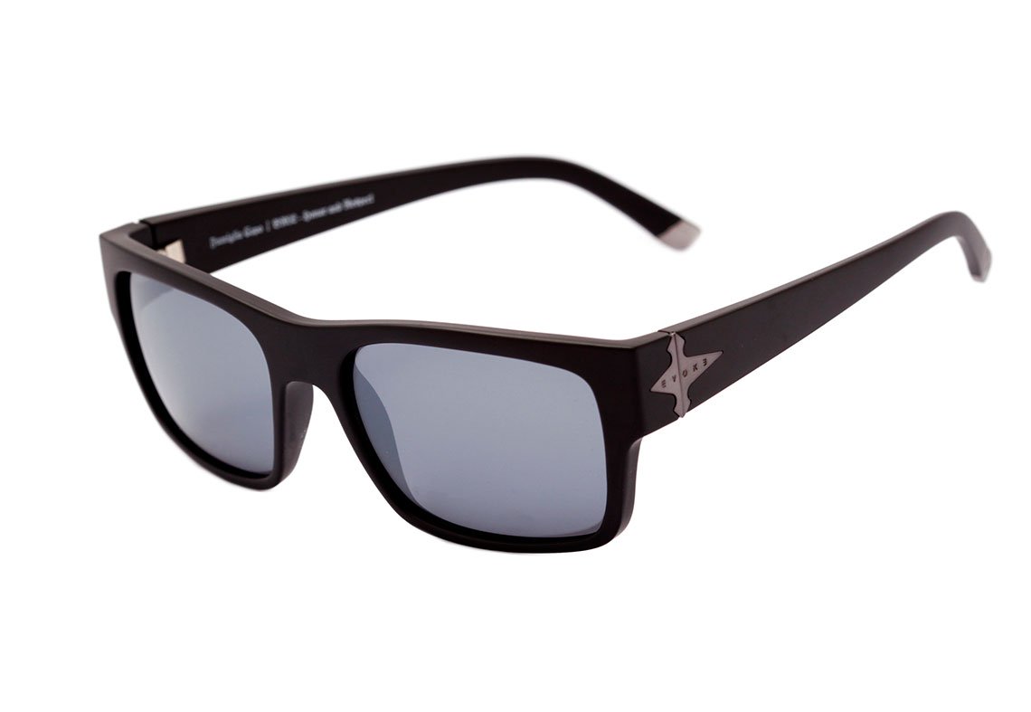 Óculos de Sol Evoke Capo I BR02 Black Matte / Gray Matte Unico - Lente 5,5 cm