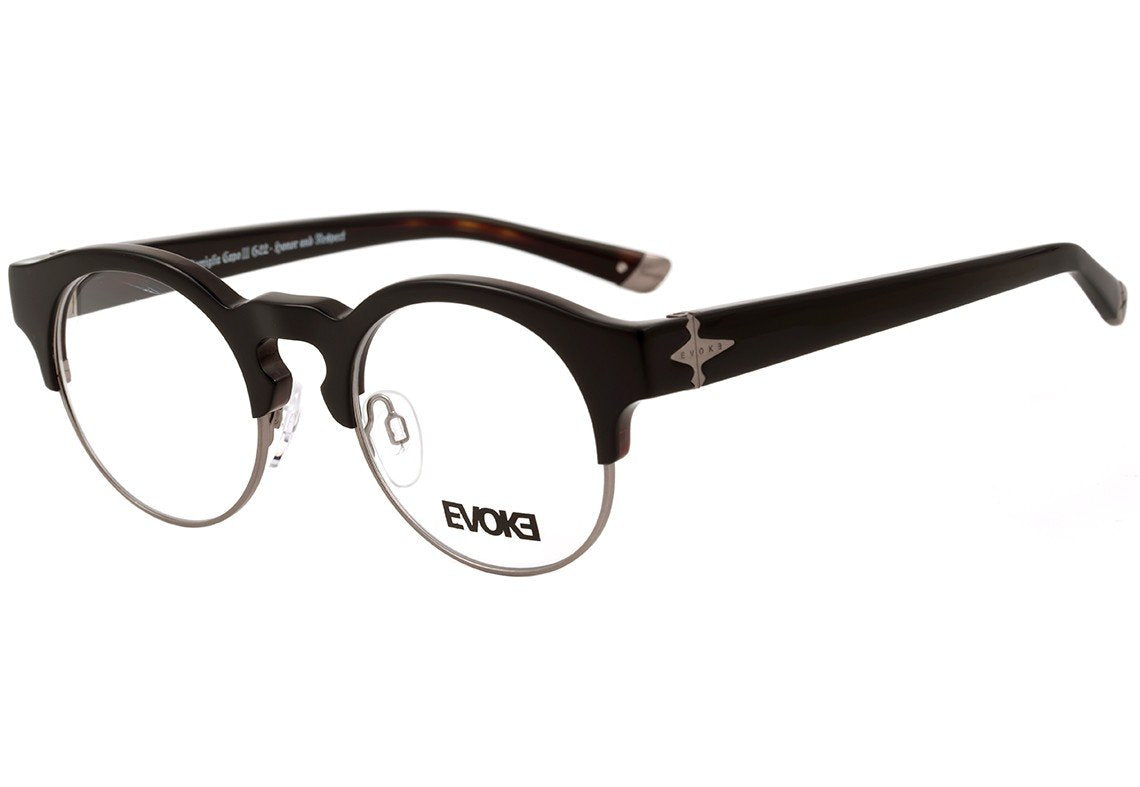 Evoke Capo III G22 Black Shine Gray - 49 mm - Grau