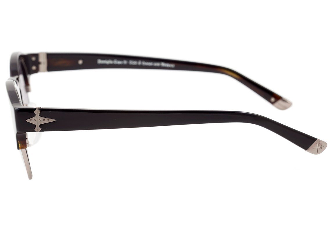 Óculos de Sol Evoke Capo III G22SB Black Shine Brown/ Gray - Oculos Shop