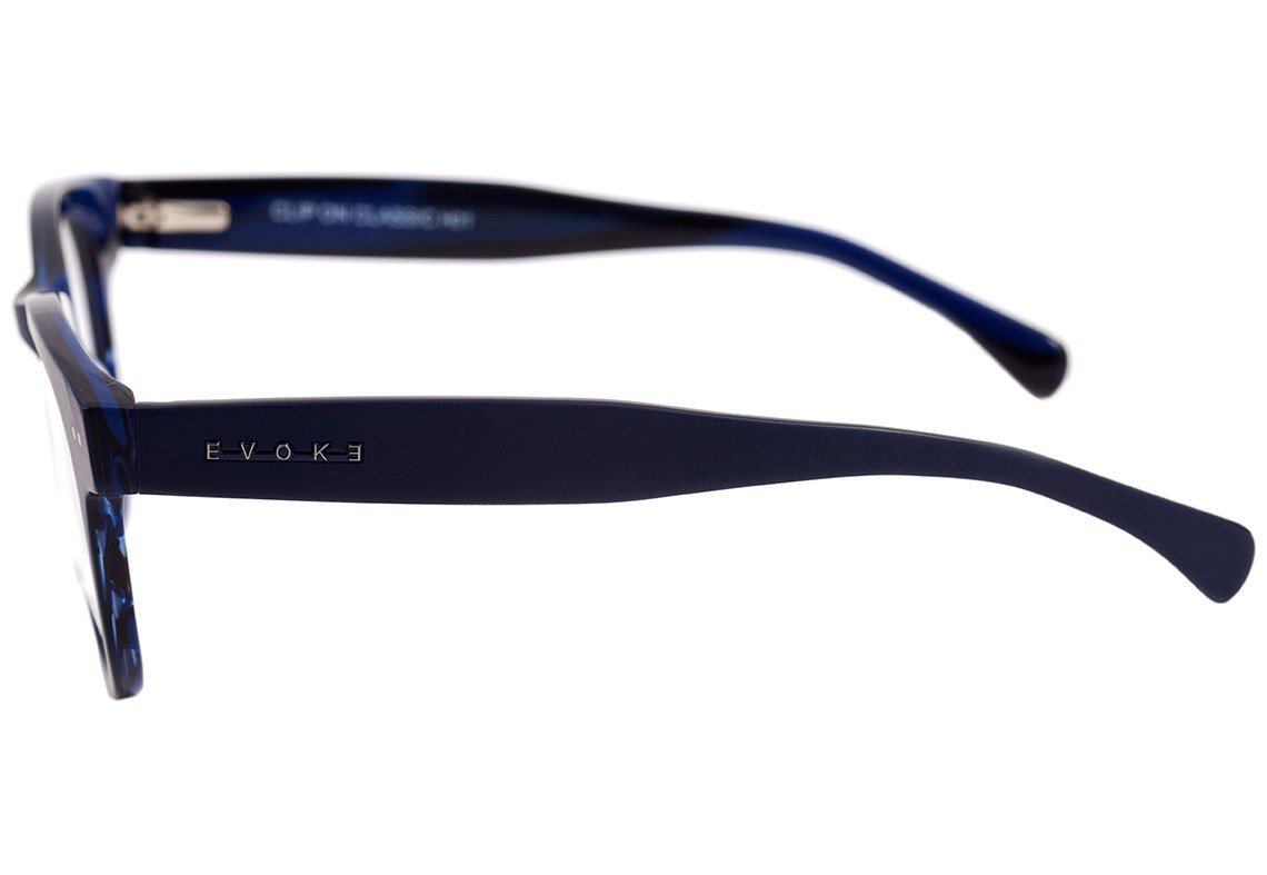 Evoke Classic H01 Clip On Matte Blue / Gray Polarizado - Lente 5,2 cm