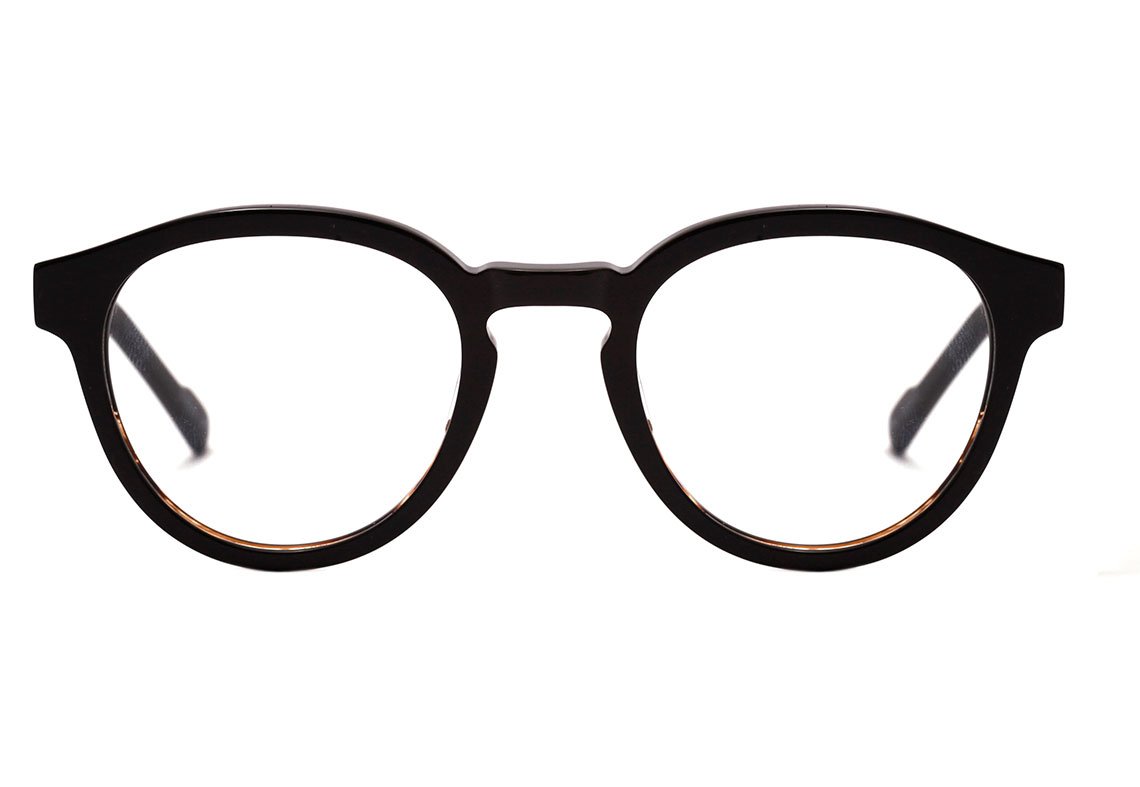 Óculos de Grau Evoke Clip On Retrô H01 Black Turtle Shine / Gray Polarized - Lente 5,1 cm