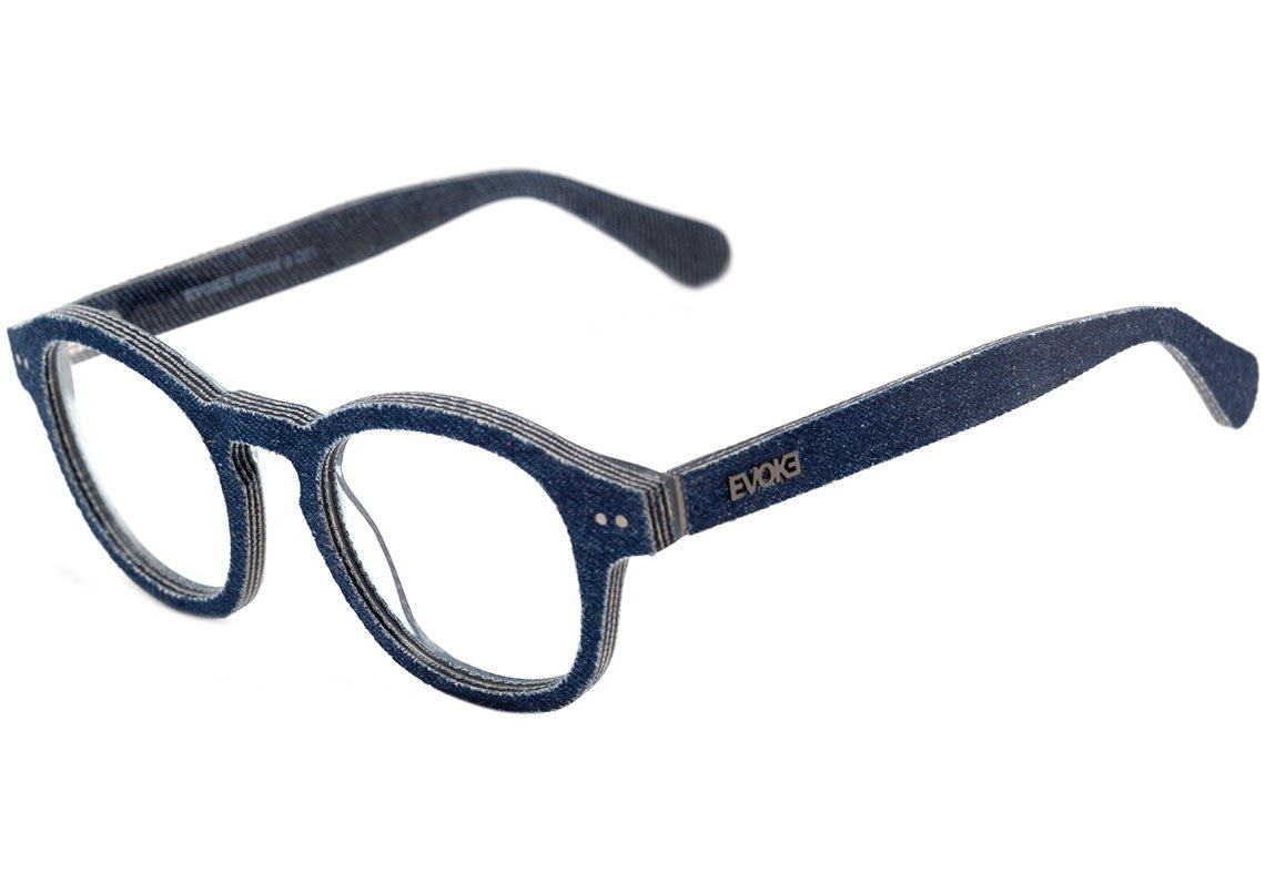 Óculos de Grau Evoke Denim 03 D01 Matte Blue - Lente 4,8 cm - Oculos Shop