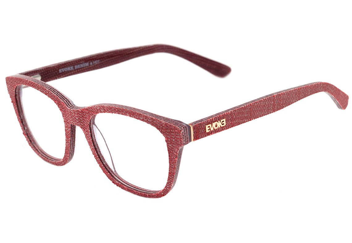 Evoke Denim 04 H01 Matte Red - Lente 5,1 cm - Grau
