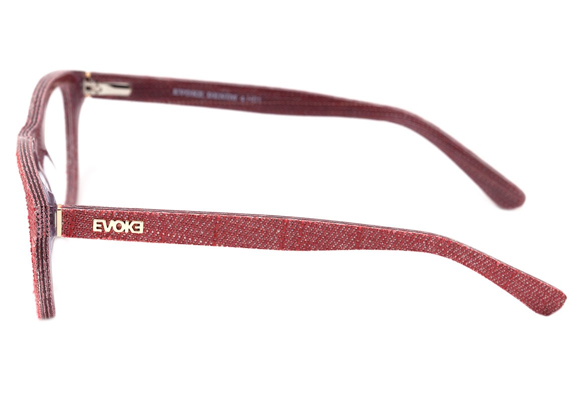 Evoke Denim 04 H01 Matte Red - Lente 5,1 cm - Grau