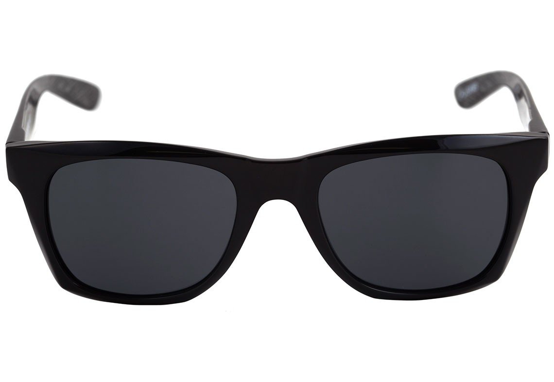 Óculos de Sol Evoke Diamond Wd01 Black Shine Wood/ Brown