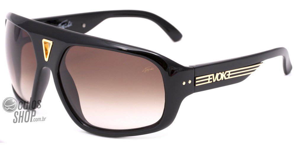 Óculos de Sol Evoke Emerson Fittipaldi Brown/ Gray Degradê