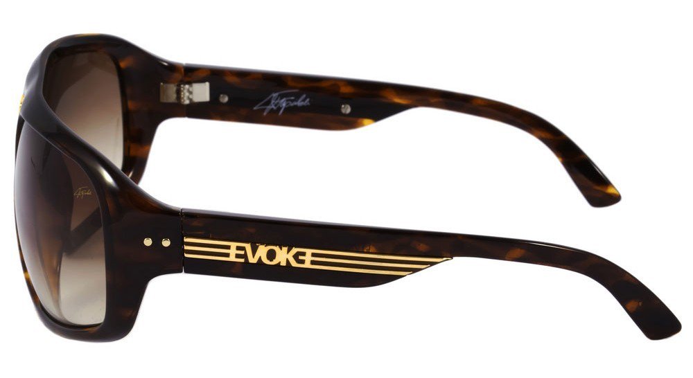 Óculos de Sol Evoke Emerson Fittipaldi Brown/ Gray Degradê