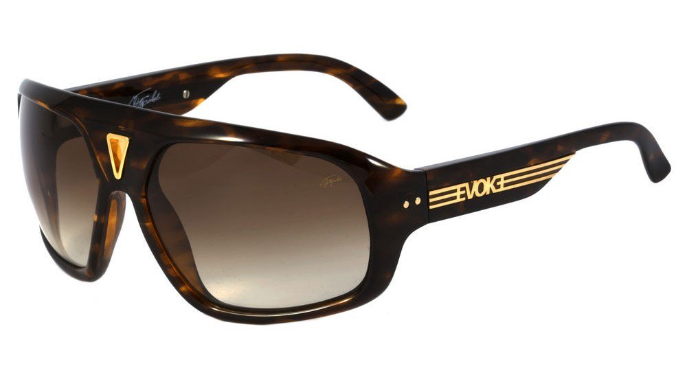 Óculos de Sol Evoke Emerson Fittipaldi Brown/ Gray Degradê
