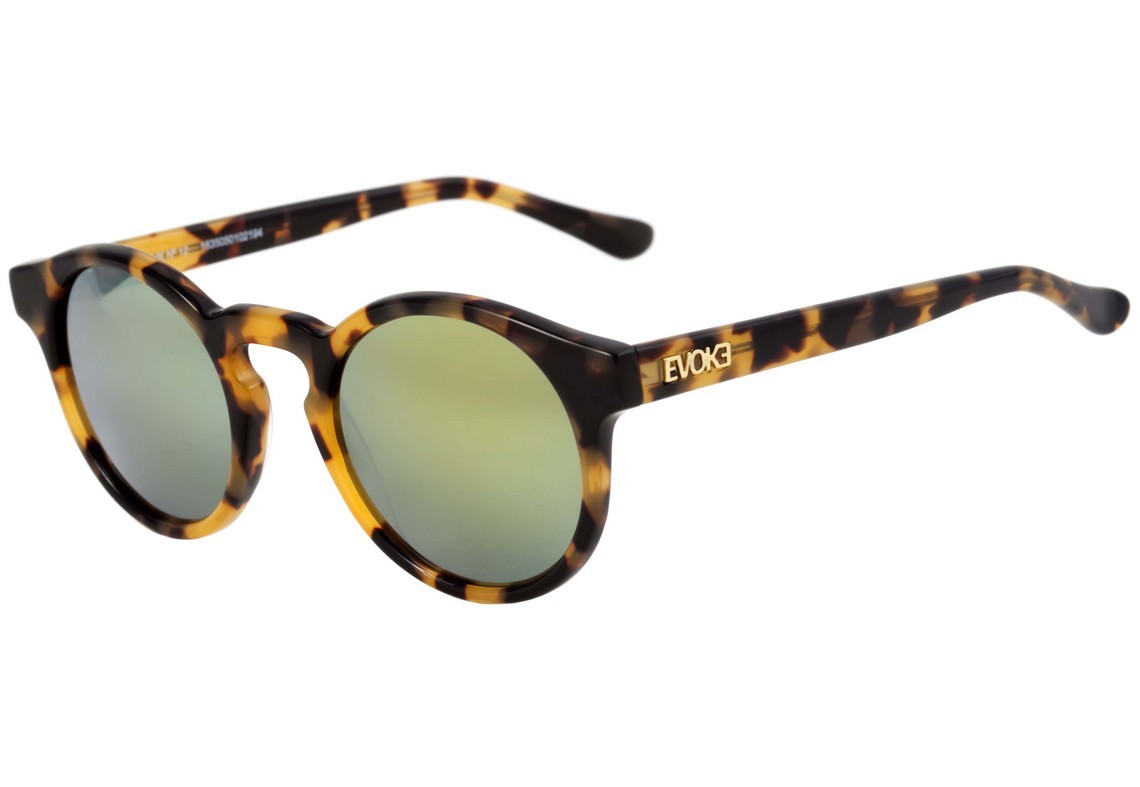 Óculos de Sol Evoke Evk 12 Demi Light/ Gold Mirror