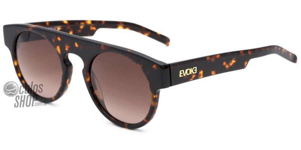 Óculos de Sol Evoke Evk 14 Demi/ Gold Espelhado