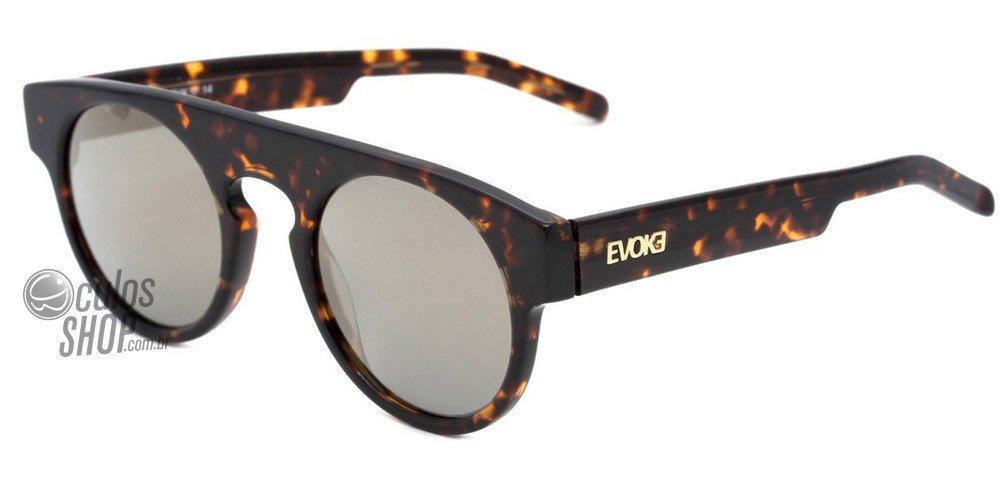 Óculos de Sol Evoke Evk 14 Demi/ Gold Espelhado